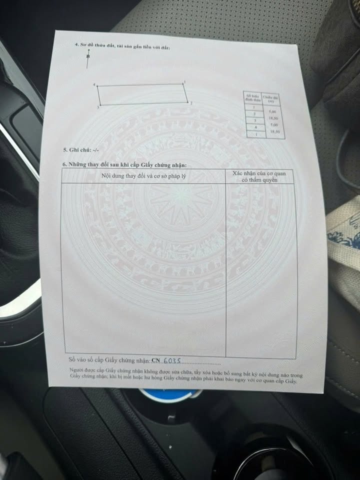 Đất nền Gia Bình 93m² - Mặt tiền 5m giá hơn 1 tỷ, sổ đỏ chính chủ