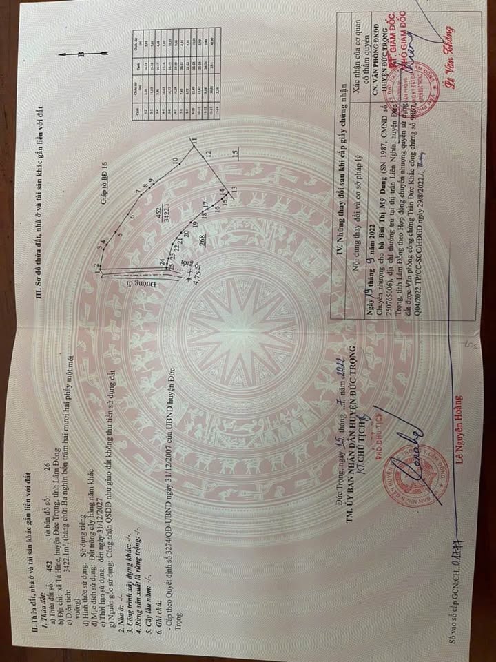 Bán Gấp Đất Vườn 1480m² View Hồ Đại Ninh, Đức Trọng - Sổ Đỏ Sẵn Sàng