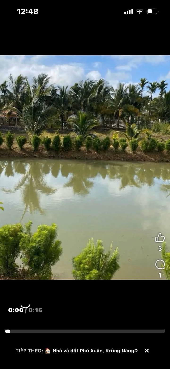 Đất nền Phú Xuân Đắk Lắk 2300m² - View hồ triệu đô, giá chỉ hơn 1 tỷ