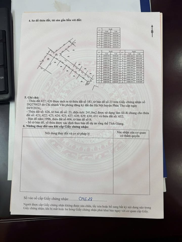 Đất nền 82m² Xã Phúc Thọ, Hà Nội - Sổ đỏ chính chủ!