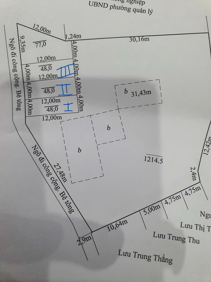 Đất nền Cống Mỹ, An Dương 48m² – Giá F0, ô tô vào tận nơi!