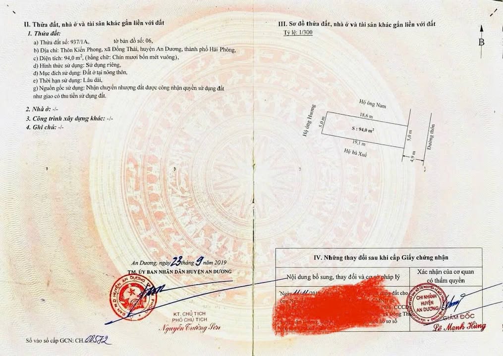 Đất nền Kiến Phong, Đồng Thái 94m² - Tiềm năng tăng giá vượt trội!