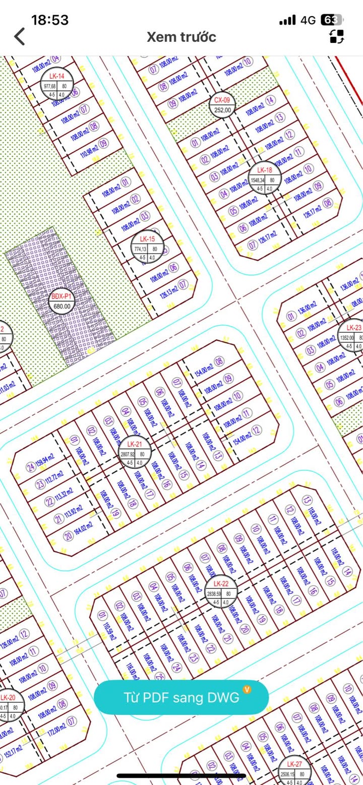 Liền kề KDT Sông Đà 7 Phủ Lý 108m² - Cơ hội đầu tư sinh lời!