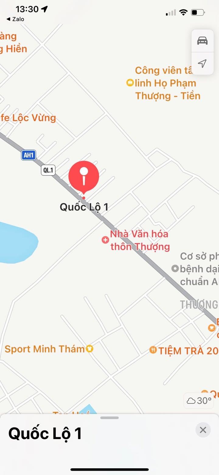 Bán Đất Nền 100m² Quốc Lộ 1A Võ Ninh, Quảng Bình - 2 Tỷ 1