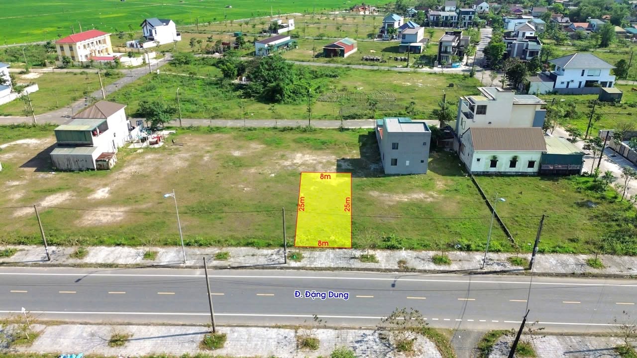 Đất Mặt Tiền Đặng Dung Đồng Hới 200m² - Vị Trí Đắc Địa Kinh Doanh Ngay!