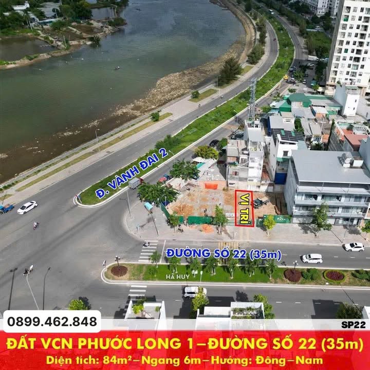 Đất nền VCN Phước Long 1 84m² giá 10,5 tỷ - Xây dựng tự do