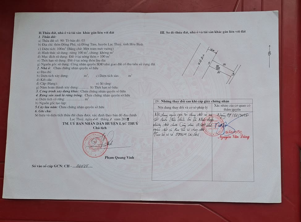 Đất nền Lạc Thủy, Hòa Bình 100m² - Mặt tiền kinh doanh đắc địa!