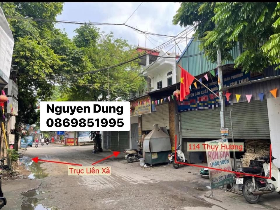 Đất nền Thụy Hương, Chương Mỹ 114m² - Đất thổ cư 100%, Sổ đỏ chính chủ!