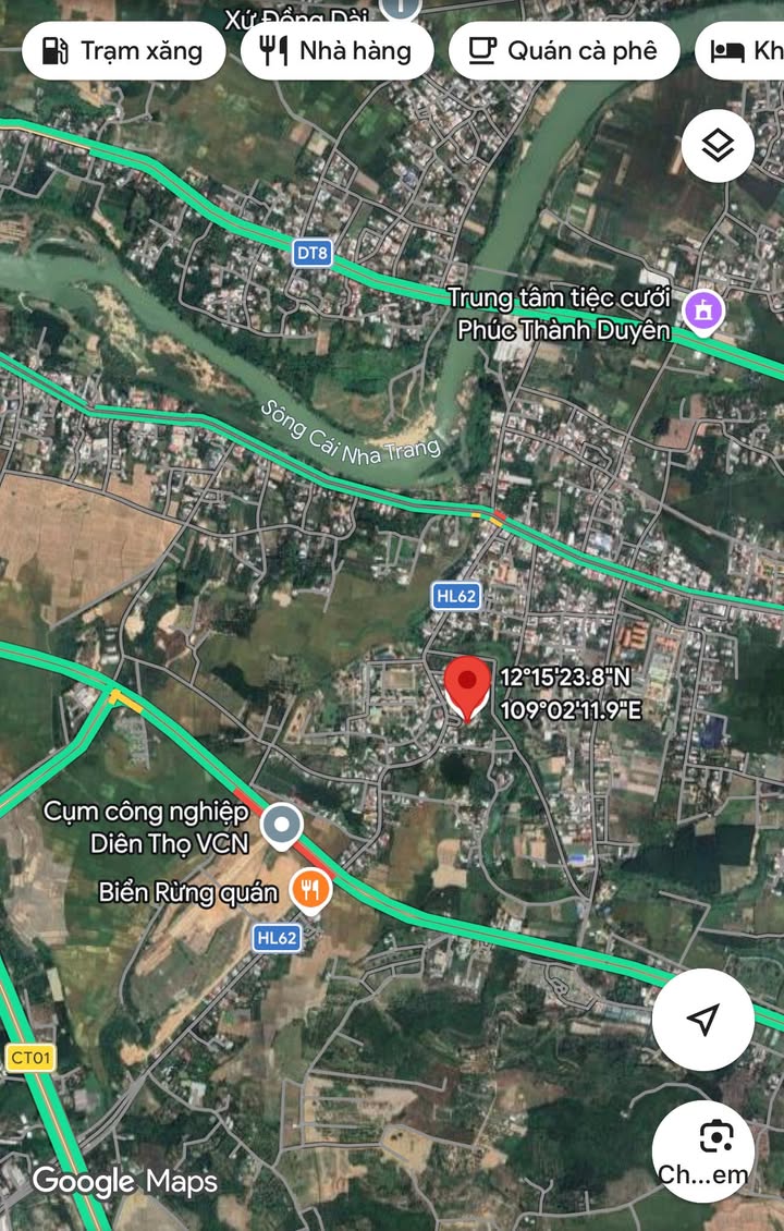 Đất nền Diên Thọ 91.5m² giá 550 triệu - Xây dựng tự do!