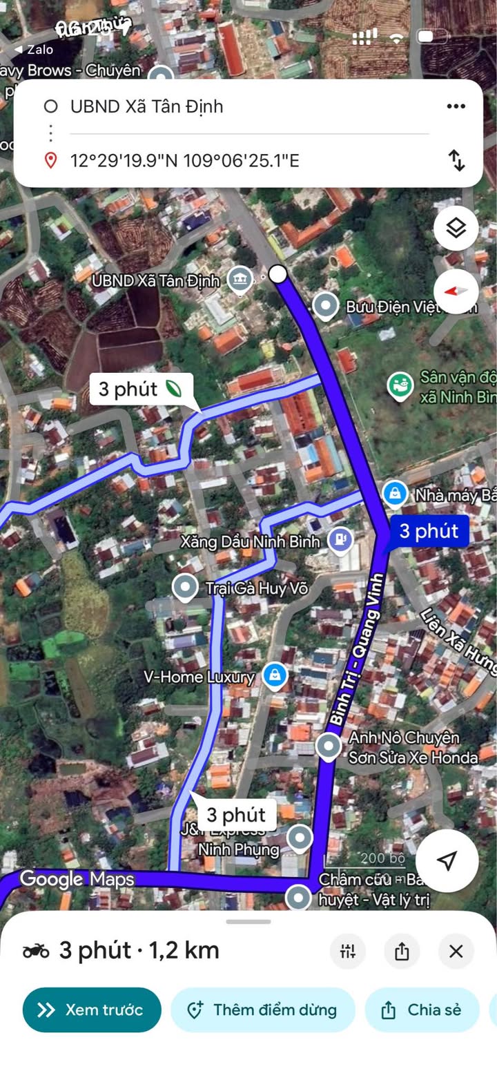 Đất nền Xã Ninh Bình, Ninh Hòa 327m² - Đường bê tông, sổ đỏ sẵn!