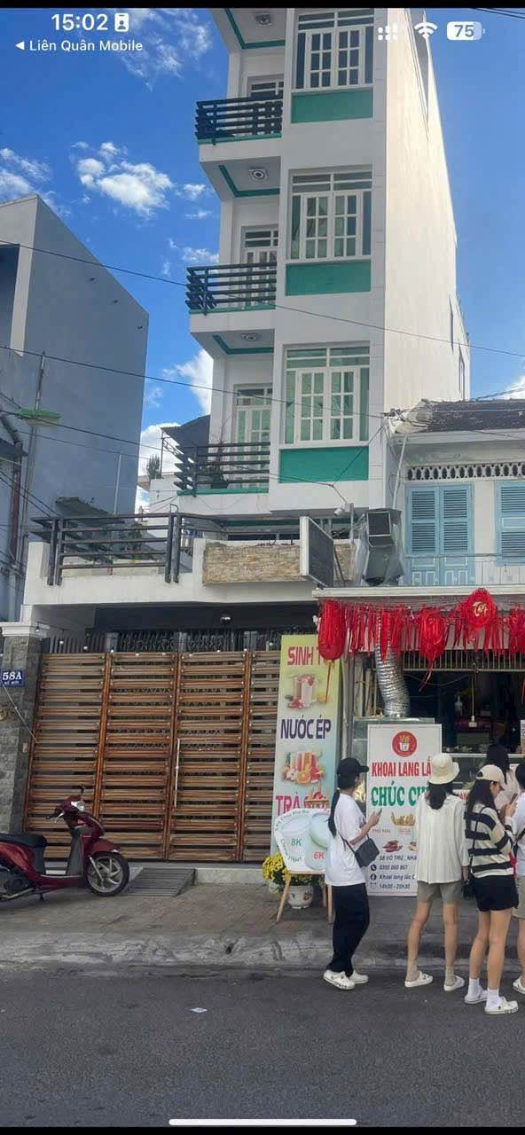 Nhà phố Căn góc Võ Trứ, Nha Trang 14 tỷ - Mặt tiền kinh doanh đắc địa!