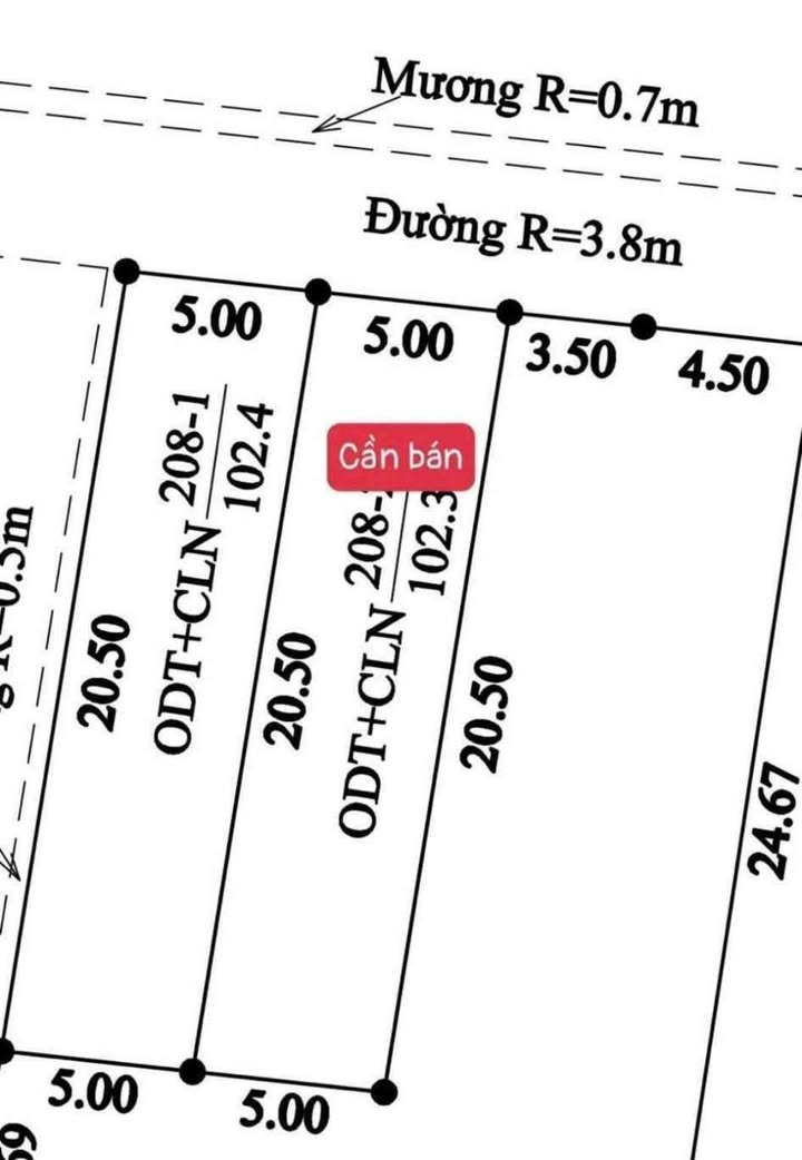 Đất nền 102m² Trục chính Hoàng Mô, Đông Triều - Tiềm năng tăng giá vượt trội!