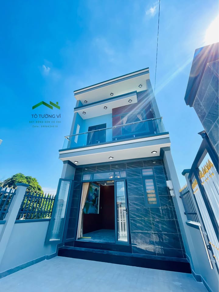 Nhà mới 100% Tân Phú Trung, Củ Chi - 87m², 3PN, Sổ Riêng