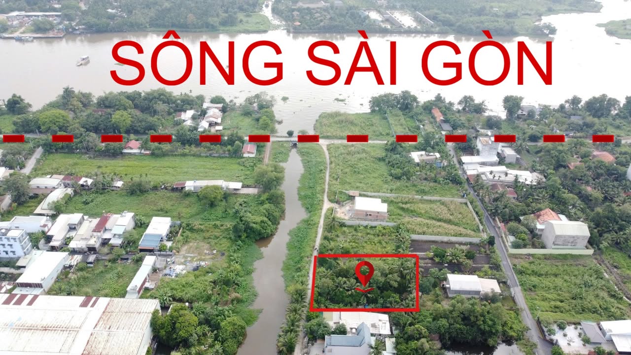 Đất Mặt Tiền Kênh Thi Đua Hóc Môn 454m² - Sổ Hồng Sẵn Sàng