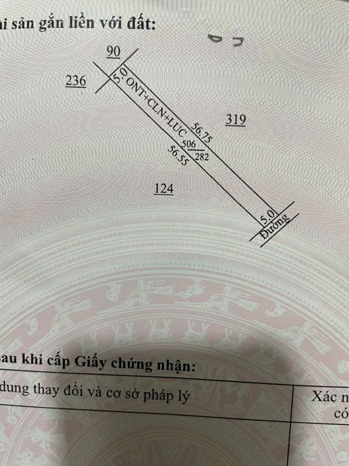 Đất nền Giao Long Giao Thủy 280m² - Sổ đỏ sẵn, 2 mặt tiền thoáng!