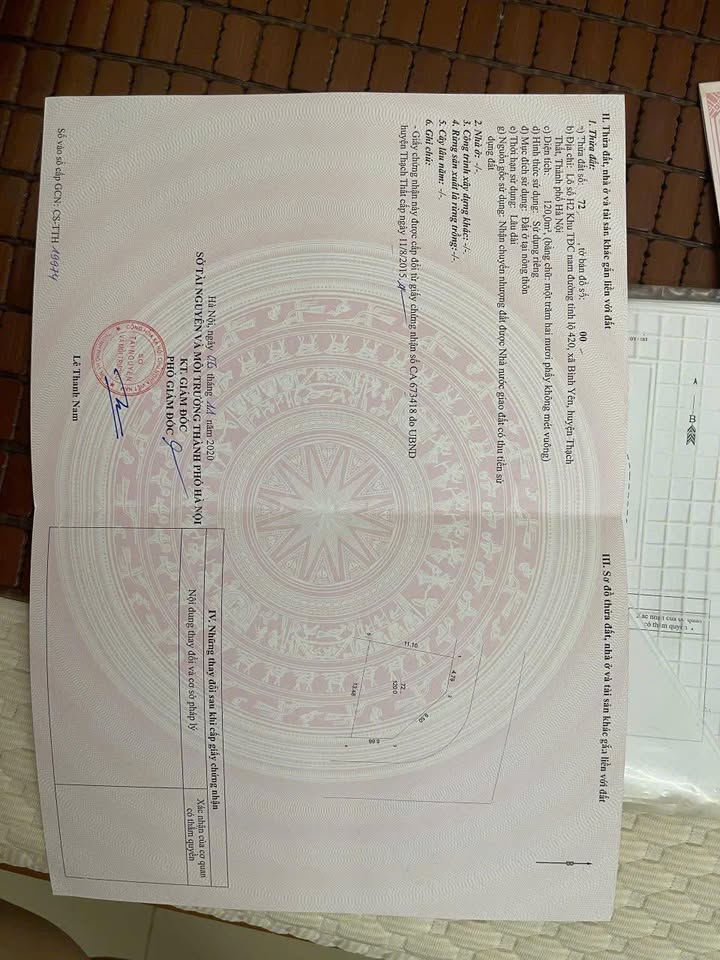 Đất Tái Định Cư Bình Yên, Thạch Thất - 120m² Góc Lô, Giá Rẻ Hơn Thị Trường