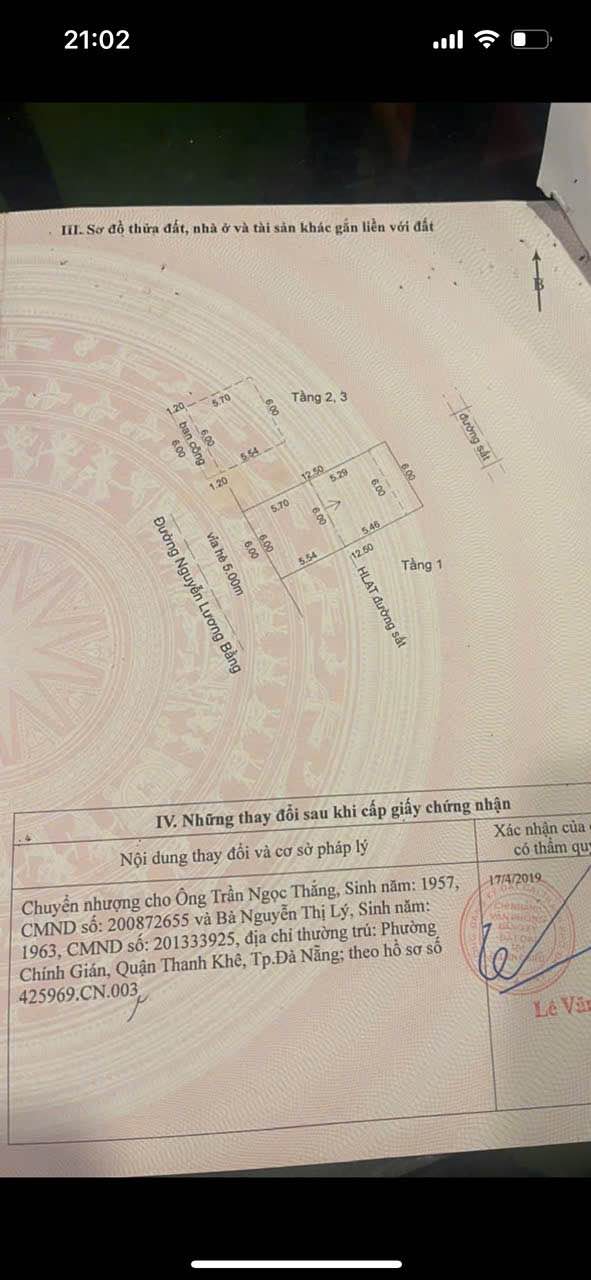 Nhà Phố Nguyễn Lương Bằng 75m² 6 tỷ - Mặt tiền kinh doanh đắc địa!