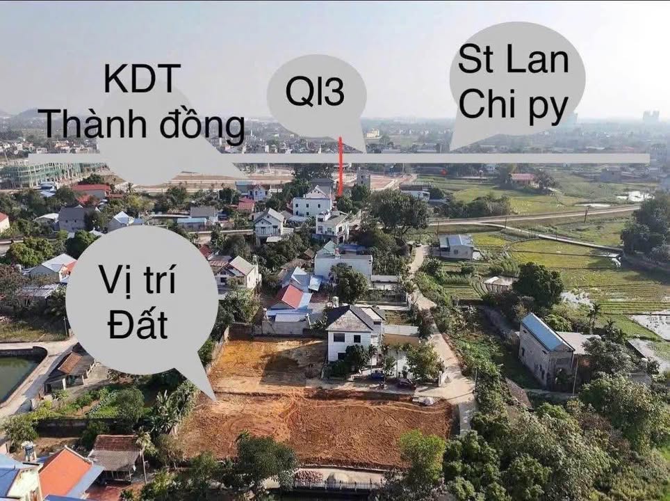 Đất nền Phổ Yên 105m² chỉ hơn 800 triệu - Xây dựng tự do!