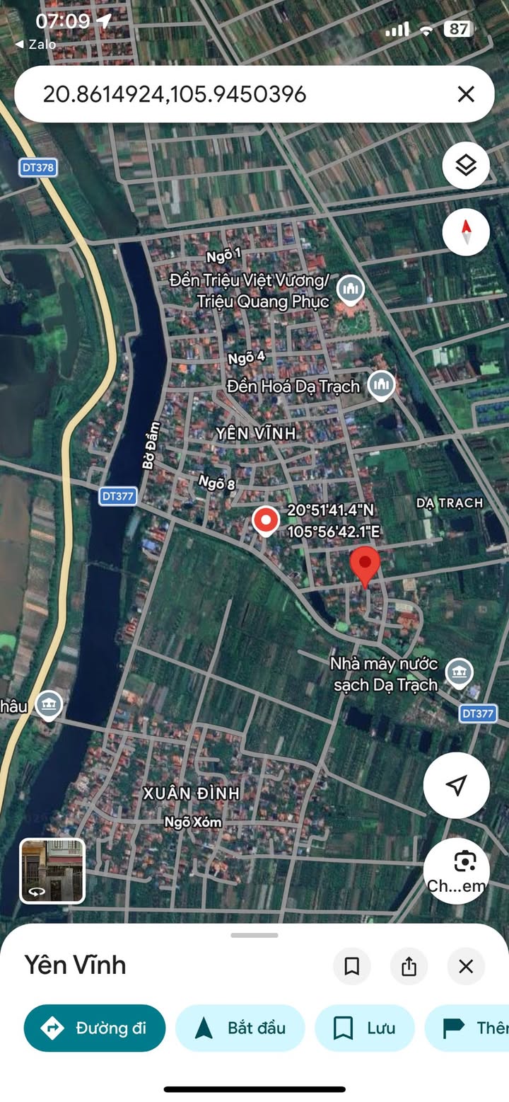 Đất nền Phố Vĩnh, Dạ Trạch 89m² - Tiềm năng tăng giá!