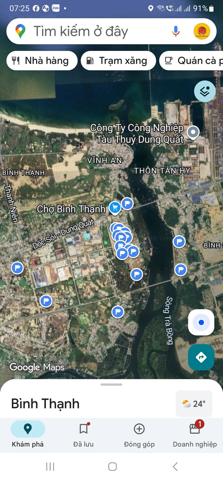 Đất Bình Thạnh Bình Sơn 120m² 1.1 tỷ - Sẵn dãy trọ 4 phòng!