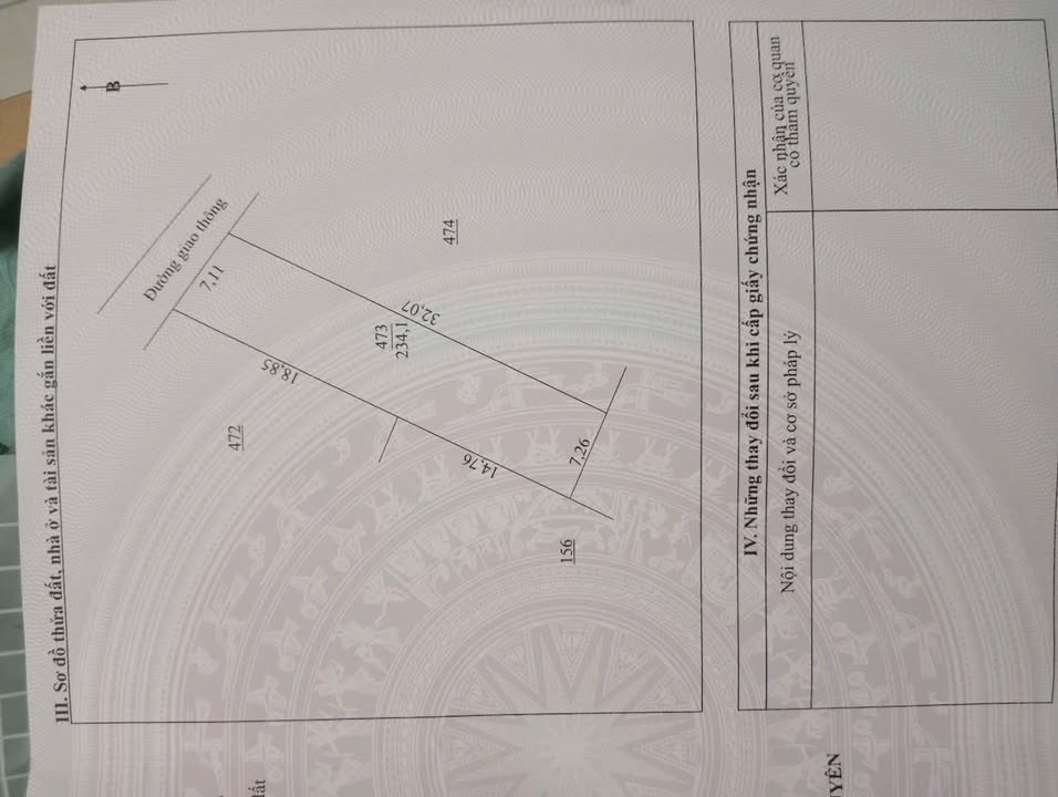 Đất nền Phục Linh, Đại Từ 234.1m² - Sổ đỏ chính chủ, nở hậu đẹp!
