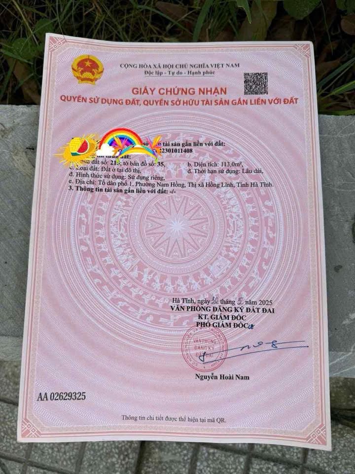 Đất Nền 113m² Nguyễn Đổng Chi, Hồng Lĩnh - Sẵn Sàng Xây Dựng