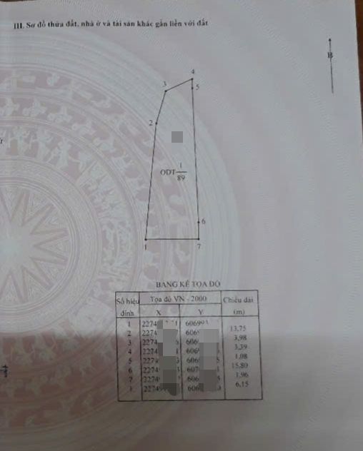 Đất nền Vĩnh Trụ 89m² giá 8 tỷ - Lô góc 2 mặt tiền view sông tuyệt đẹp