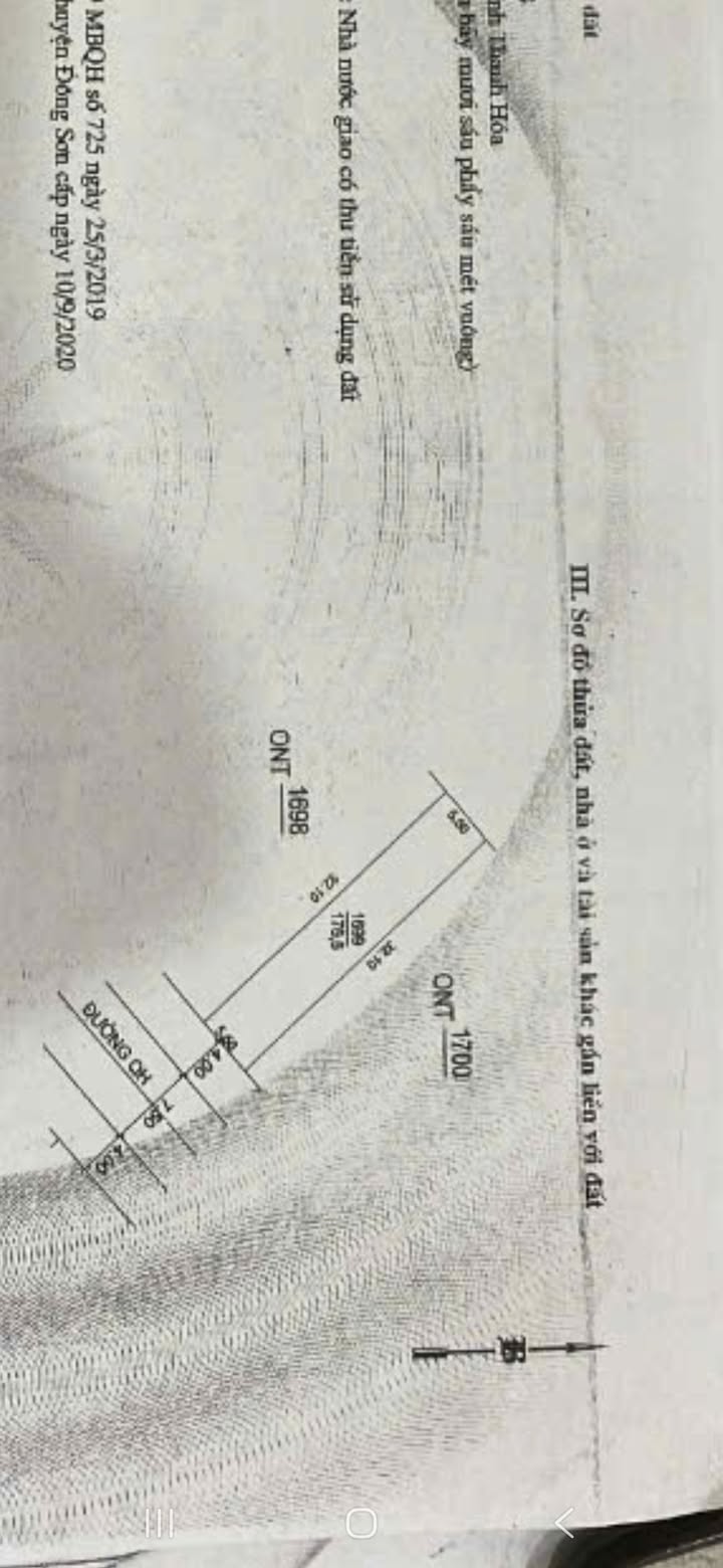 Đất nền MB725 Đông Khê 177m² - Sổ đỏ chính chủ, giá đầu tư tốt