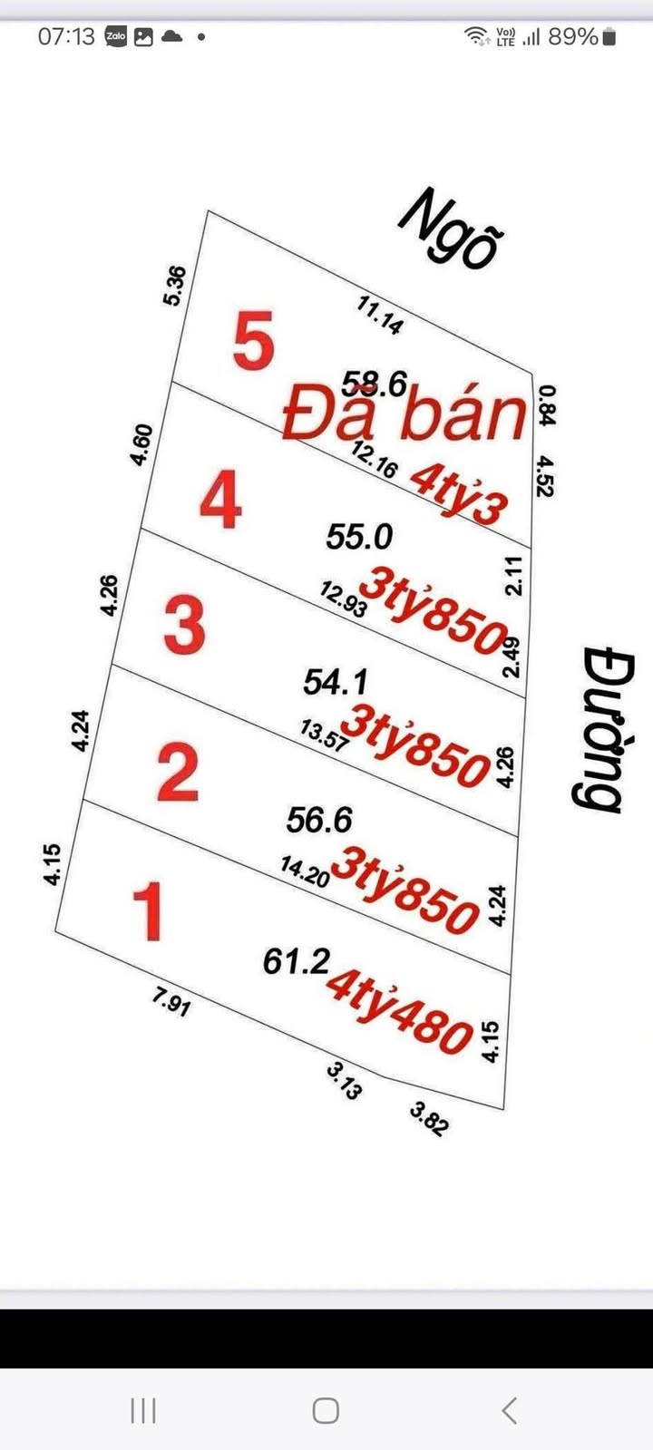 Đất nền mặt tiền Doãn Kế Thiện, Nam Định - Sẵn sàng xây dựng