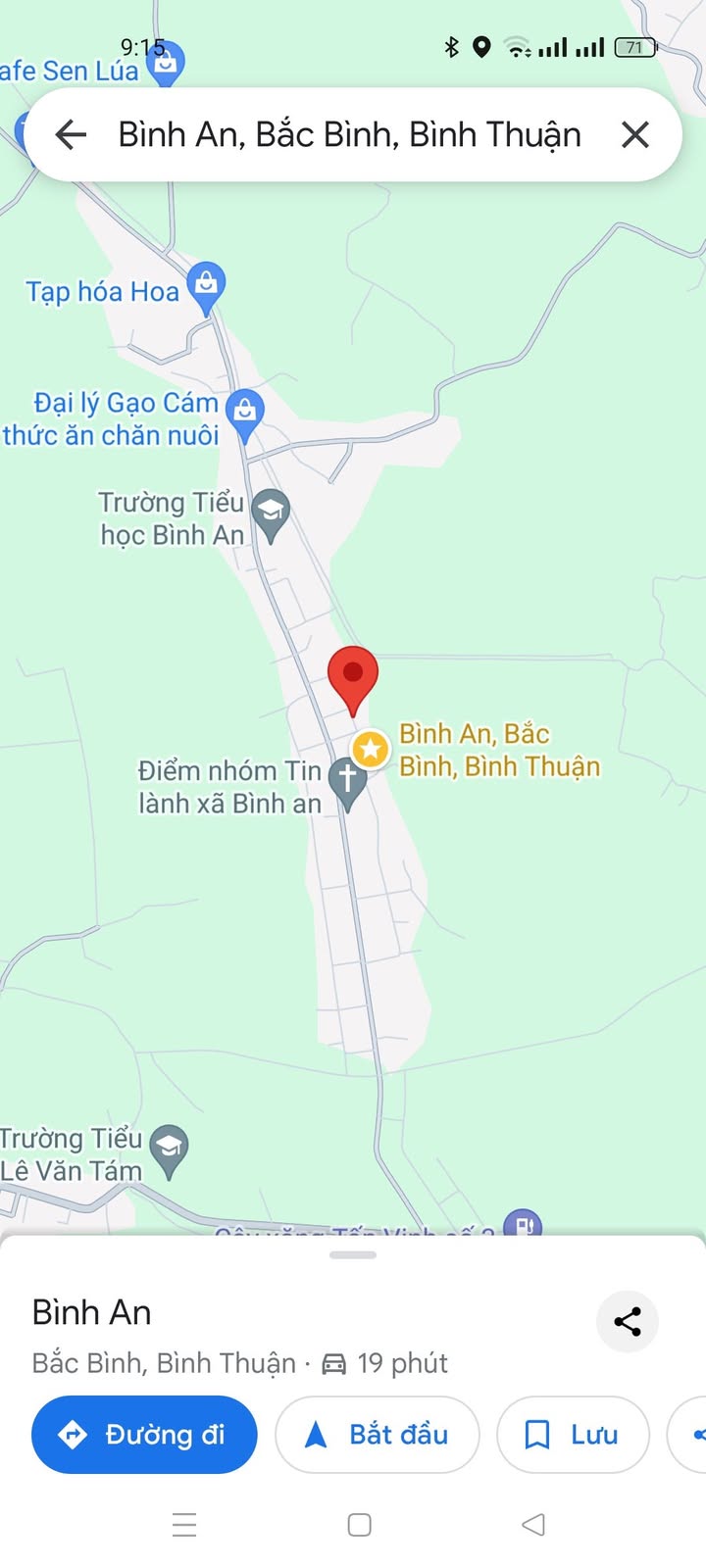 Đất Nền Bình Thuận 500m² - Mặt Tiền Đường Nhựa, Gần Chợ, Trường Học