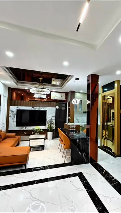 Nhà Phố Trương Định 48m² - Thiết kế hiện đại, Thang máy tiện nghi!