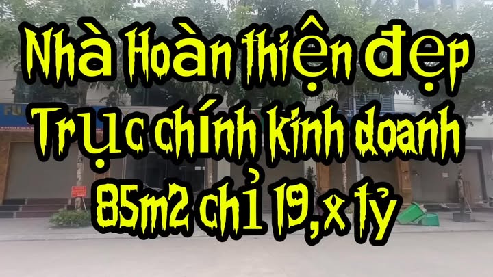 Bán nhà phố Geleximco Lê Trọng Tấn 85m² 19 tỷ - Mặt tiền kinh doanh