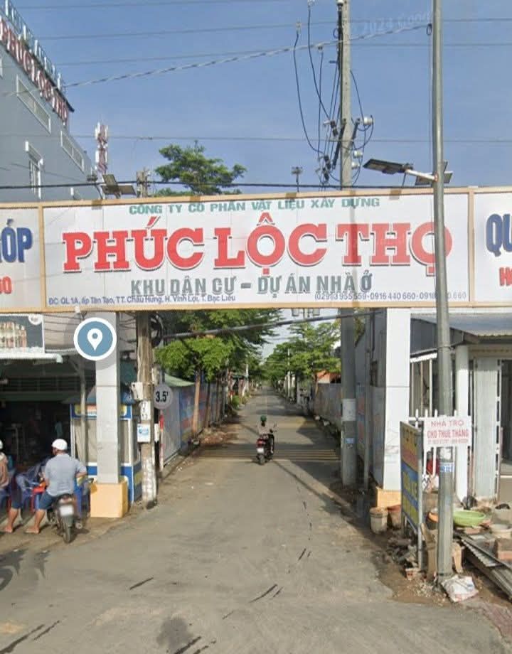 Nhà 1 Trệt 2PN Khu Dân Cư Phúc Lộc Thọ, Bạc Liêu - Giá 980 Triệu