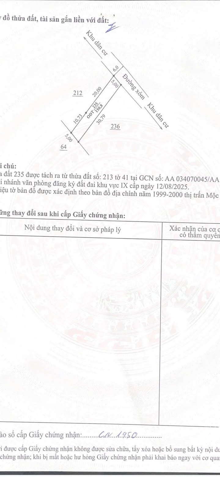 Đất nền Mộc Châu 150m² - Tiềm năng tăng giá vượt trội!