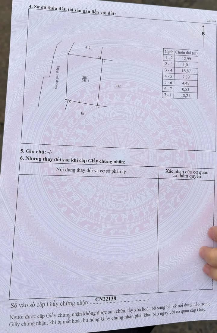 Đất Vàng Phổ Yên 248m² Full Thổ Cư - Chỉ Nhỉnh 1 Tỷ