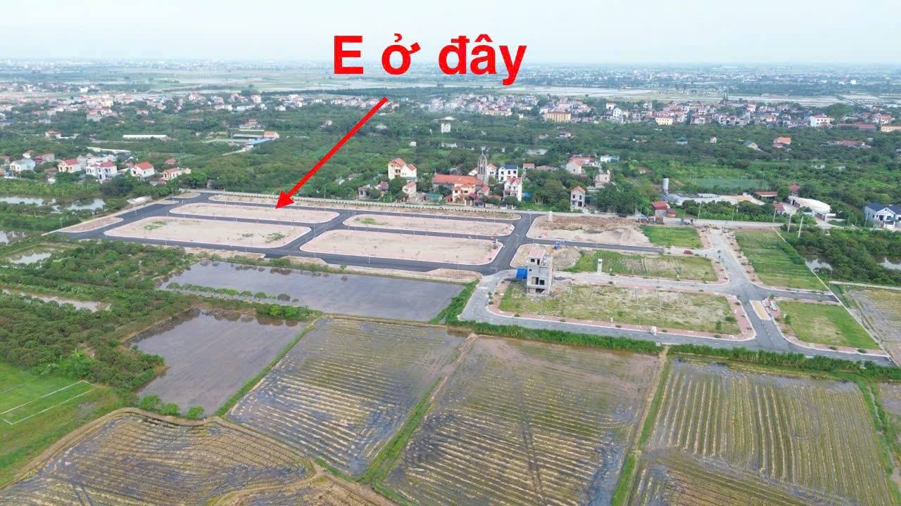 Đất đấu giá Bích Tràng - Ân Thi, Hưng Yên: 90m² trục chính 2 mặt tiền, 2 tỷ