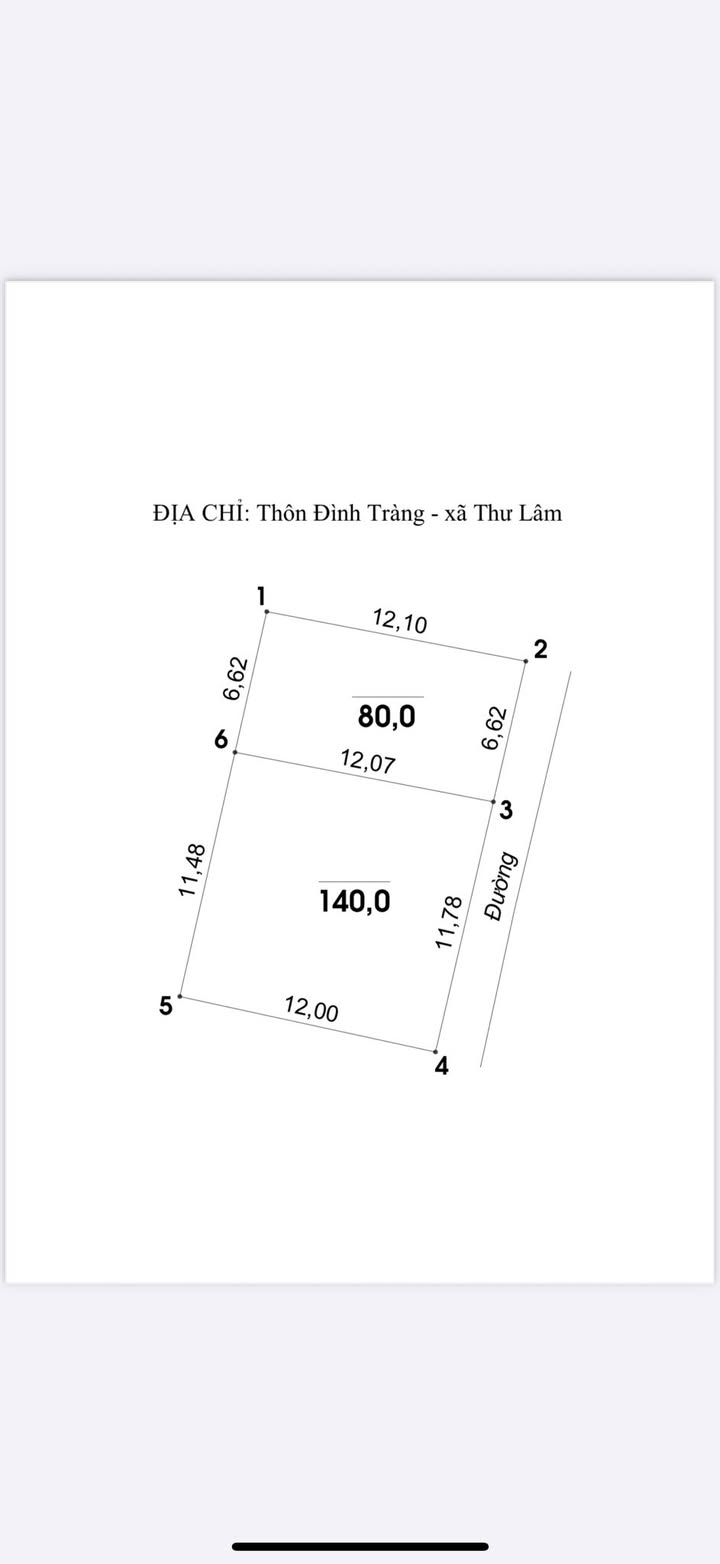 Đất nền Đông Anh 80m² - Sổ đỏ chính chủ, giá 4.6 tỷ
