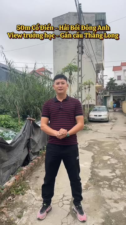 Đất thổ cư Hải Bối Đông Anh 50m² - Sổ đỏ sẵn, tiềm năng tăng giá