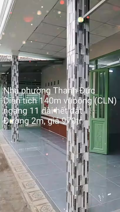 Bán nhà TP. Vĩnh Long 180m² giá 970 triệu - Sẵn sàng ở ngay!