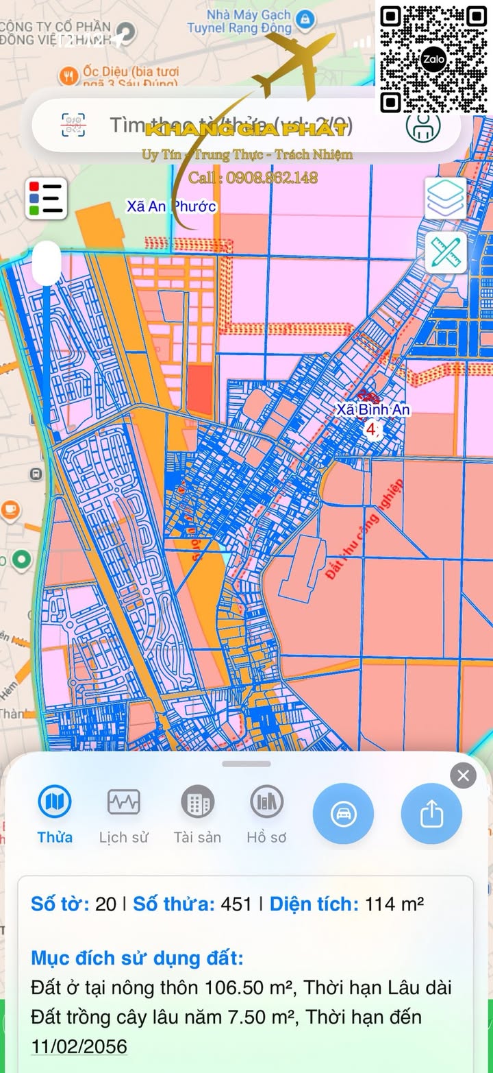 Bán Đất Long Đức Đồng Nai 106m² Sổ Sẵn - Gần KCN 77Ha