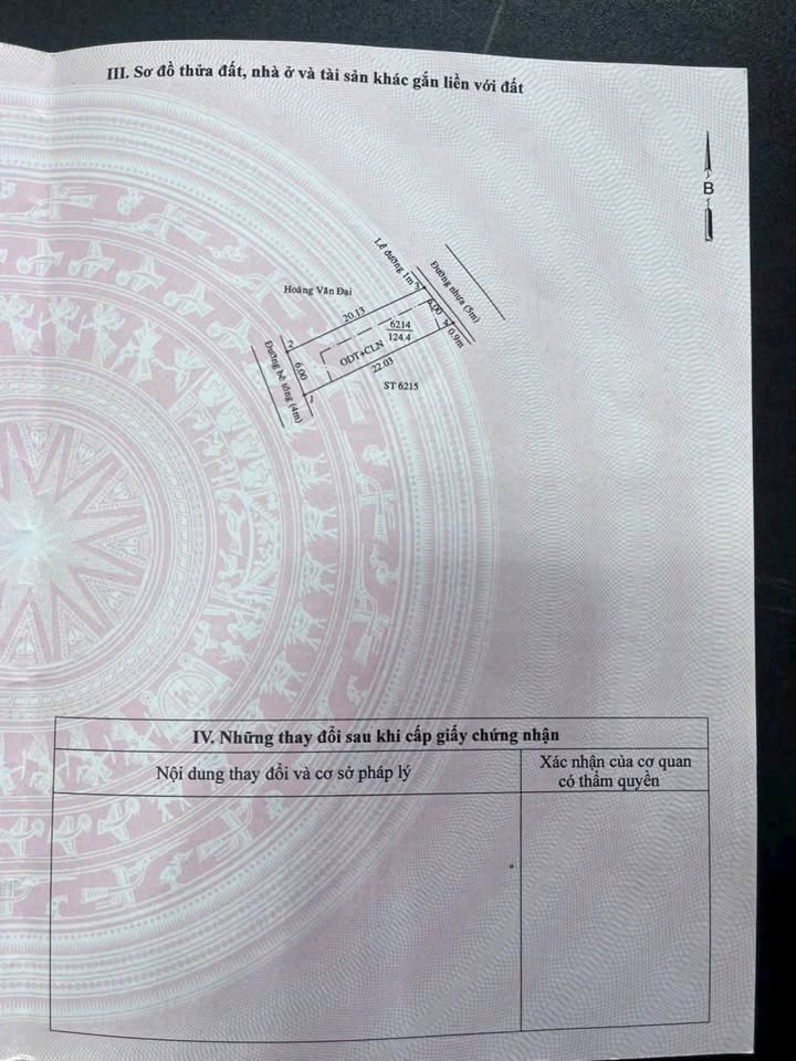 Đất Nền Tương Bình Hiệp, Thủ Dầu Một - 65.5m² Sổ Hồng Sẵn Sàng - Giá 1.98 Tỷ