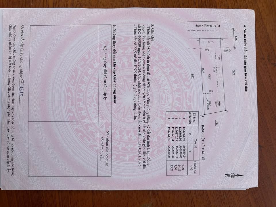 Bán đất mặt tiền An Đường Vương, Đức Trọng, Lâm Đồng - 178.75m² giá 3.65 tỷ