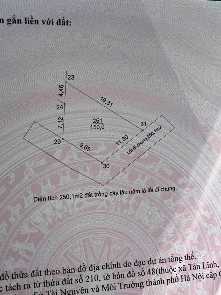 Đất Nền Ba Vì 150m² - Lô Góc 2 Mặt Tiền, Sổ Đỏ Full Thổ Cư