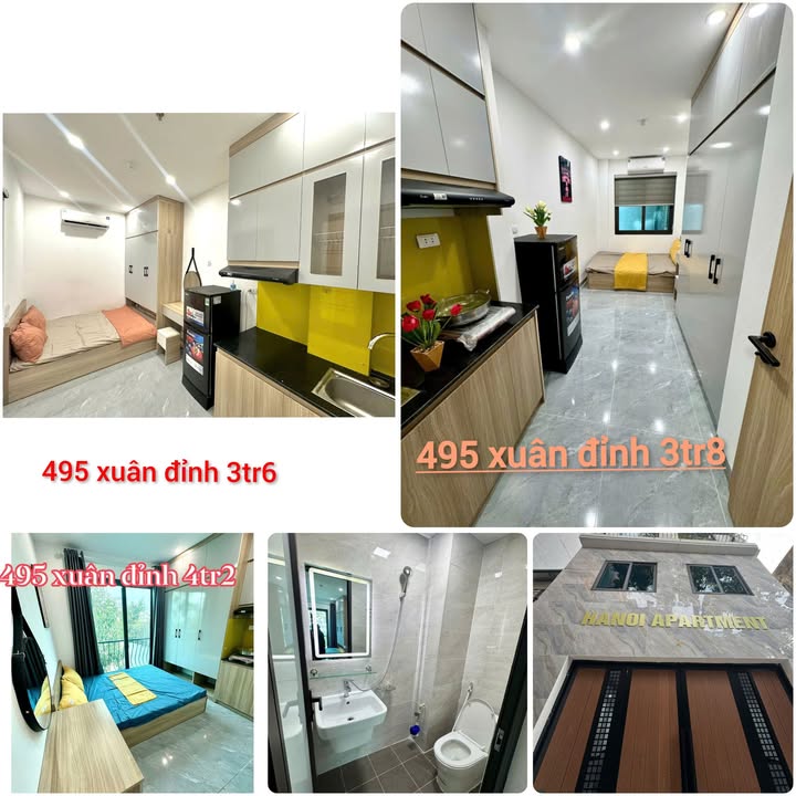 Thuê Studio Xuân Đỉnh 3.6 Triệu - Full Nội Thất Vào Ở Ngay!