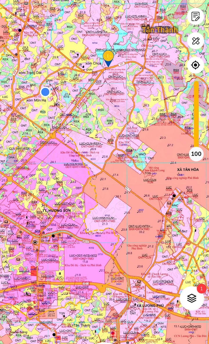 Đất nền Phú Bình Thái Nguyên 240m² giá 600 triệu - Sổ đỏ chính chủ