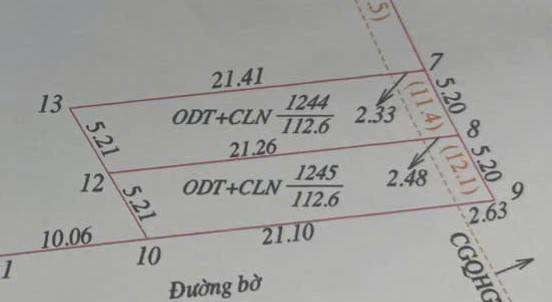 Đất nền Phúc Thọ, Nghi Lộc 113m² - Đường to ô tô, giá từ 2.1 tỷ
