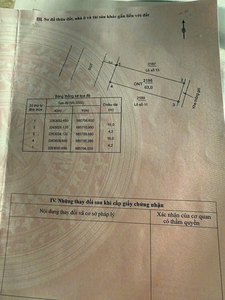 Đất nền tdc 26ha Phú Xuân 63m² - Tiềm năng tăng giá!