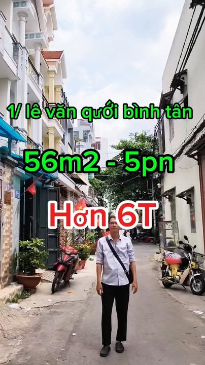Bán Nhà Lê Văn Quới Bình Tân 56m² 4 Tầng - Ô Tô Vào Tận Nhà!