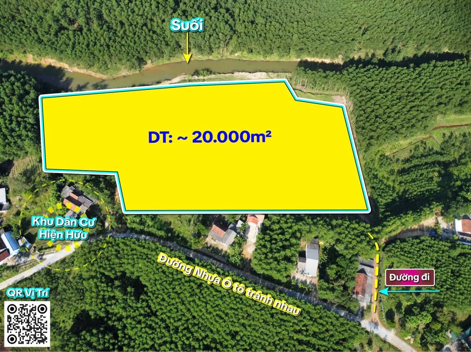 Bán Đất Vườn 2 Hecta Xã Phú Sơn, Huế - Giá 2 Tỷ, Phong Thủy Vượng Khí