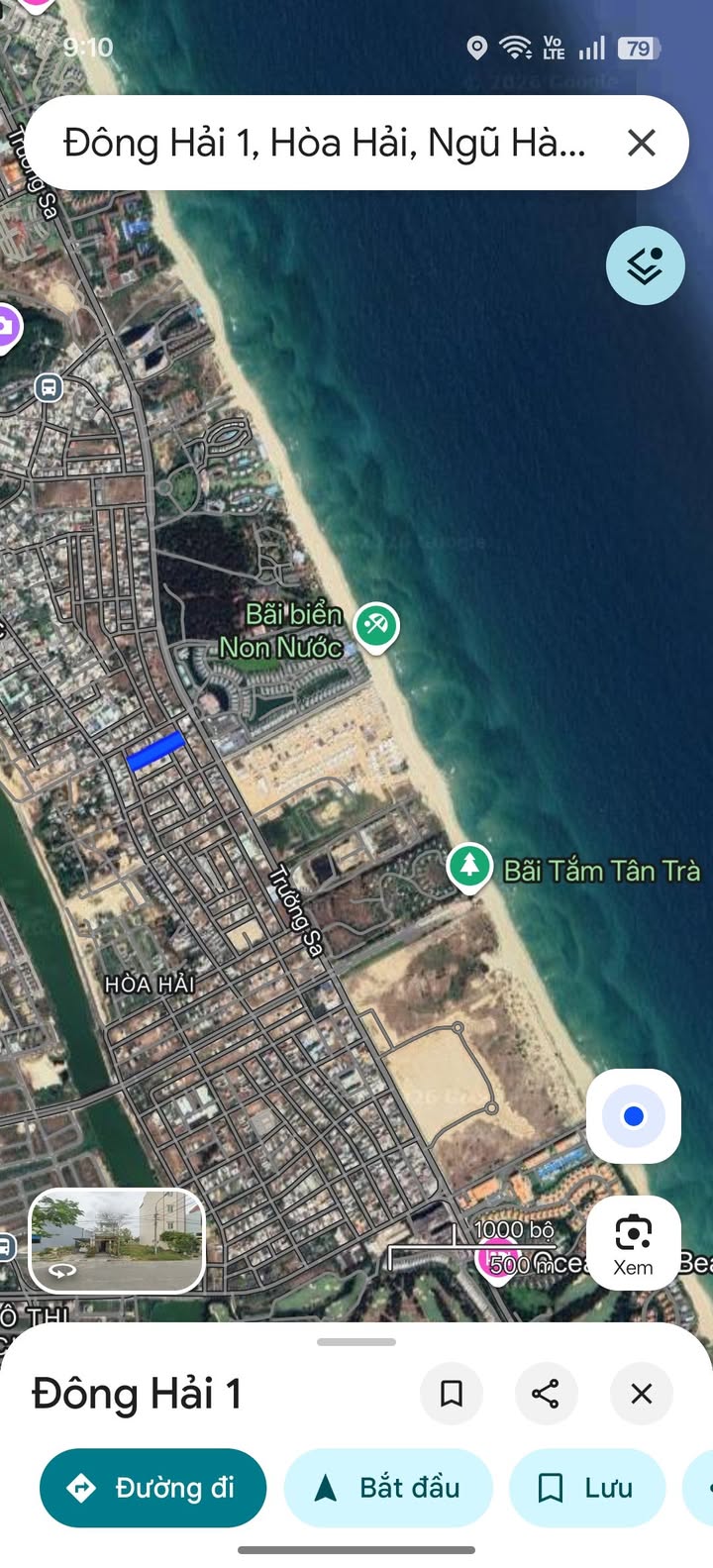 Đất Lô Góc 2 Mặt Tiền 185m² - Đối Diện Biển Non Nước, Đà Nẵng